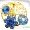 Alloy Fashion Ring ;Fashion Diamond Ring;Crystal Ring(RN80063)